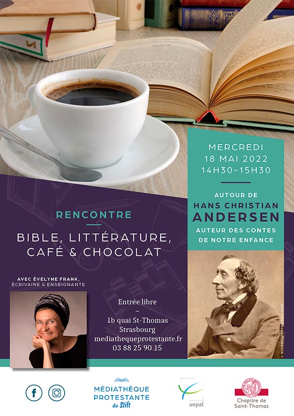 Café littéraire Evelyne Frank Andersen